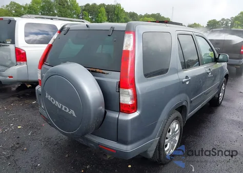 2006 Honda Cr-V Se из США, поврежденный, VIN SHSRD78976U423927
